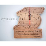 Стенен часовник с цифра 50 Стенен часовник с цифра 50